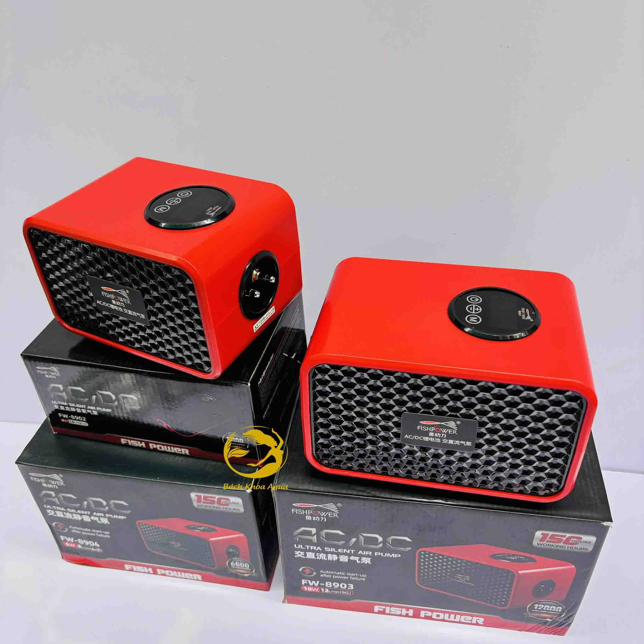 Máy sủi tích điện Fish Power 1 vòi - 2 vòi cảm ứng thông minh